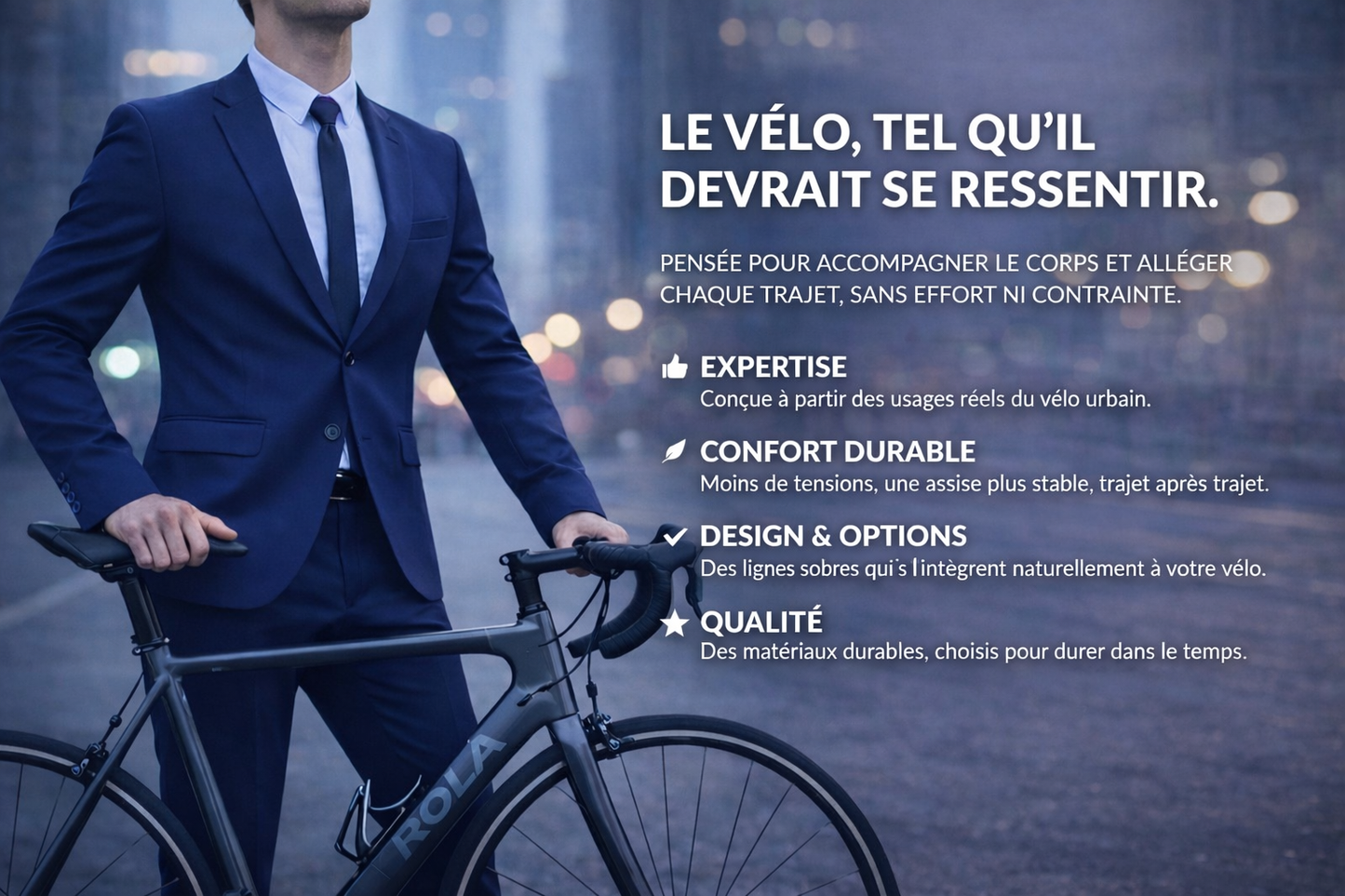 Rola Confort | La Selle pour des Trajets Confortables